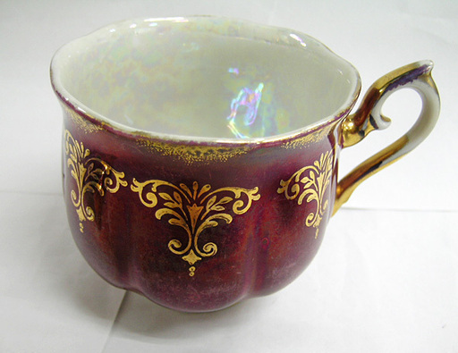 大橋陶器 OHASHI CHINA アンティーク レトロ カップ＆お皿 セット