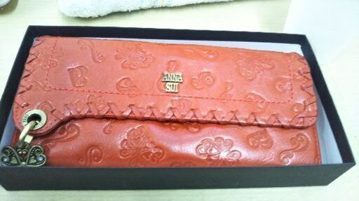 長財布　がま口　ANNA SUI