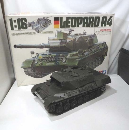 ジャンク 箱無し タミヤ レオパルド A4 1/16レオパルド A4 LEOPARD ラジオコントロールタンク 西ドイツ 戦車 TAMIYA 札幌市 白石区 東札幌