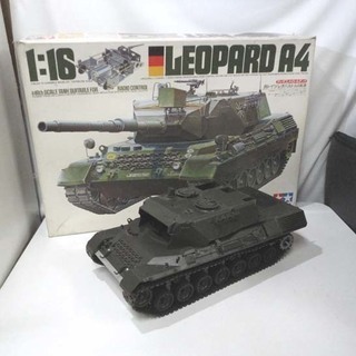 1:16 LEOPARD A4 戦車モデル ジャンク 箱無し タミヤ レオパルド A4 1/16レオパルド A4