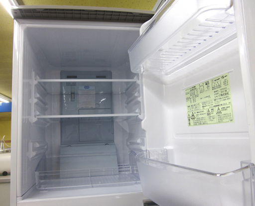 札幌 プラズマクラスター 137L 2014年製 シャープ 2ドア冷蔵庫 SJ