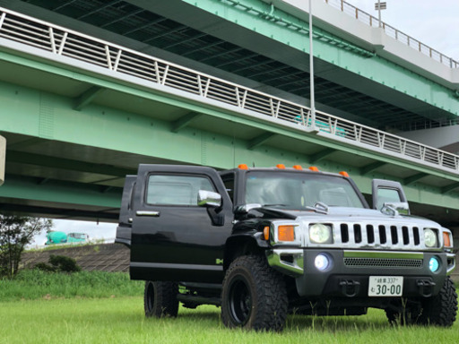 Hummer ハマー H3 ラジエーター新品 マッドタイヤ 新品ホイール Hid ダイナモ交換済み ウォーターポンプ交換済み Creble 岩塚のその他の中古車 ジモティー
