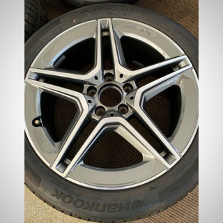 納車前外し  メルセデスベンツ 現行 Bクラス 純正 AMGライン タイヤホイールセット W247  225/45R18
