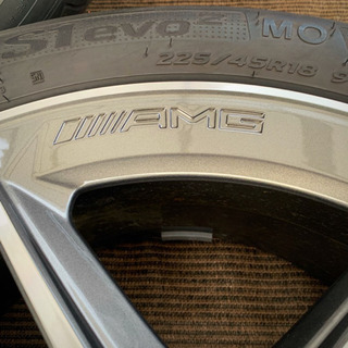 納車前外し  メルセデスベンツ 現行 Bクラス 純正 AMGライン タイヤホイールセット W247  225/45R18