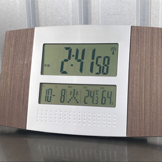 格安で！電波時計◇温度計◇湿度計◇カレンダー