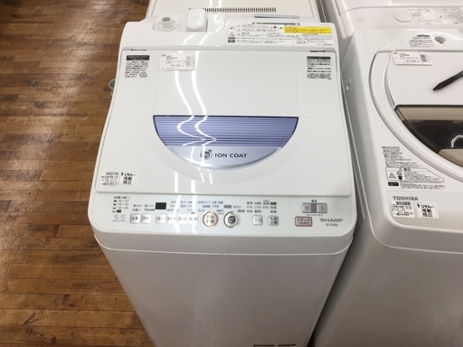安心の6ヶ月保証つき【トレジャーファクトリー入間店】SHARPの縦型洗濯乾燥機ご紹介！