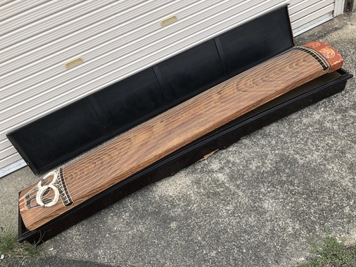 美品 琴 ケース タテ32cm ヨコ190cm 高さ11cm和楽器 弦楽器 伝統楽器 撥弦楽器 13弦 筝 雅楽 ツィター属 高級感 花柄