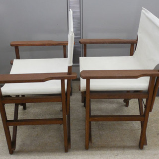 SOU-WESTER 】木製ディレクターチェア オーストラリア製 2脚セット