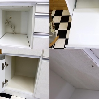 ハイクオリティ食器棚 【☆彡 さらに超 大 幅 値 下 げ ☆彡 】 大型レンジボード　1400×485×2050　キッチンボード　食器棚　モイス標準装備2か所　ヘティヒ社製　ソフトクローズ　クアドロレール　扉ダンパ ハイクオリティ食器棚 【☆彡 さらに超 大 幅 値 下 げ ☆彡 】 大型