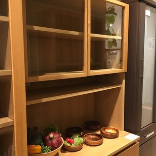 無印　食器棚 無印 キッチンボード 食器棚 MUJI 無印良品