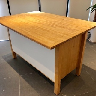 【予約済み】IKEA アイランドテーブル 早い者勝ち】美品 アイランドテーブル IKEA