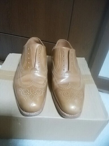 日本製 TOKUSHIMA T KAL ハンドソーンウェルテド　ウィングチップ