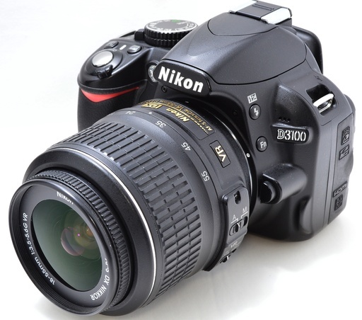 Wi-Fiでスマホへ転送可能Nikon D3100一眼レフ カメラ