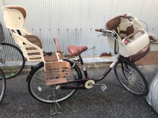 【取引中】値下げ✴︎子供乗せ変速自転車