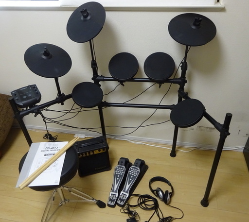 買い得な福袋  電子ドラムキット　デジタルドラム dd401j 椅子付き　Medeli 打楽器