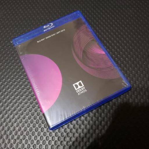 新品貴重　Dolby Atmos Demo Disc 2016 ドルビー アトモス ブルーレイ デモ ディスク Blu-ray