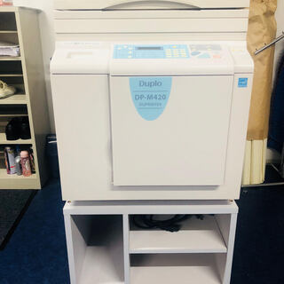 中古】印刷機 DP-M420 初々し デュプロ Duplo デュープリンター