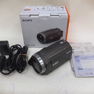 SONY ハンディカム Handycam HDR-CX680 中...