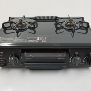 仙台市～超！美品！油汚れ無し！LPプロパンガス専用☆パロマガステーブル/IC-N36B-R/右側強火力！とろ火機能/安心安全！全口Siセンサー搭載 仙台市～超！美品！油汚れ無し！LPプロパンガス専用☆パロマガス