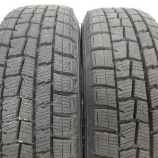 仙台市～バリ溝！18年！スタッドレス付アルミ 13x4.00 PCD100/インセット42/4穴 ダンロップ/ウィンンターマックスWM01 155/65R13/4本セット