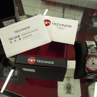 TECHNOS/テクノス ボラゾン クオーツ メンズ腕時計 タングステン