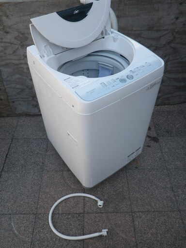 ■配達可■シャープ  ES-FG45L-H 簡易乾燥機能付  全自動洗濯機洗濯機 4.5kg 2013モデル
