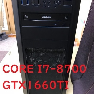 【新品】ゲーミングパソコン　Core i7-8700、GTX16...