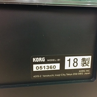 トレファク鶴ヶ島店】電子ピアノ KORG B1