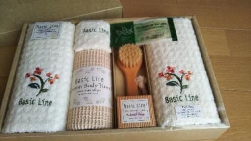 ◆ Basic Lien タオル\u0026ソープ セット◆ギフト新品