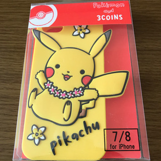 ポケモン 3COINS ピカチュウ iPhone7/8ケース