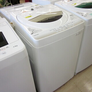 安心の6ヶ月保証付！2015年製 4.5kg TOSHIBA(東芝)「AW-5G2」全