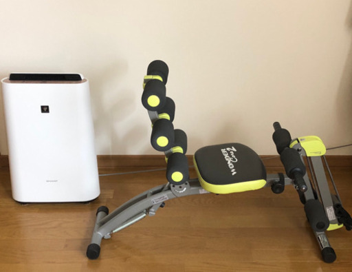 お値下げしました！【中古 状態普通】ワンダーコア2 と専用マット(黒)