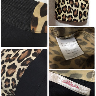 ご購入者様決定 レッグウェア レオパード アシンメトリーアニマル