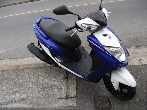 シグナスX　SR　青白ツートン