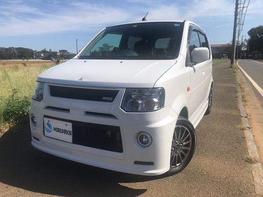 平成２３年ekスポーツroarコンプリートrターボ 走行６ ４万kmパールホワイト ワールドリッチ 三咲のekワゴンの中古車 ジモティー