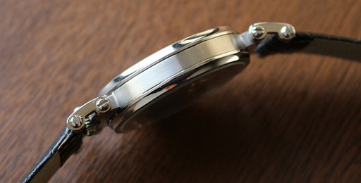 下取＆値引き交渉あり ロレックス懐中時計のムーブメント使用 カスタム腕時計 クリーム文字盤＆エングレービング 1920年代 アンティーク