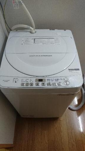 (期間有り) 美品 SHARP 全自動洗濯機 ES-G60UC 6kg