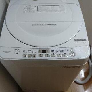 (期間有り) 美品 SHARP 全自動洗濯機 ES-G60UC 6kg