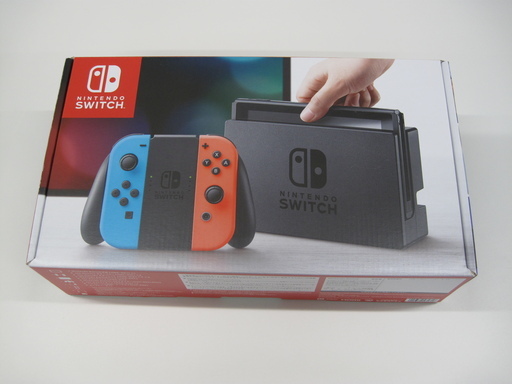 【新品未使用】Nintendo Switch（ネオンレッド・ブルー）本体をお譲りします