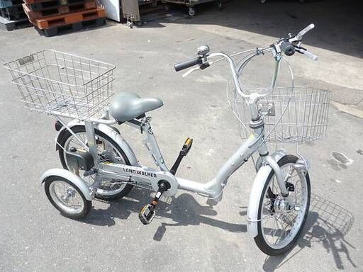 補助輪付き電動アシスト自転車かるがもグランド（子供乗せ付き）