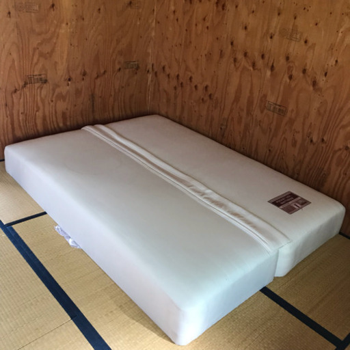 セミダブル 一体型ポケットコイル入りベッドマットレス おまけつき Joshua 広島のベッド ダブルベッド の中古あげます 譲ります ジモティーで不用品の処分