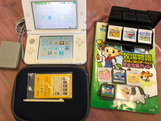 ニンテンドー3DS LL パールホワイト