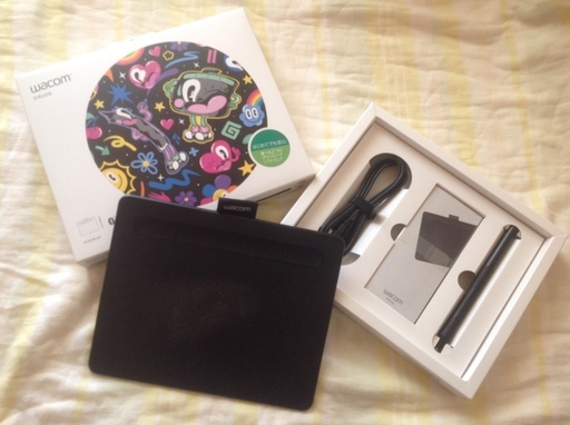 wacom intuos ペンタブレット✴︎特注アルミ芯付き