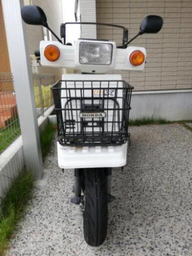 ホンダ　ジャイロX　TD01　3輪　原付　ホワイト　自賠責付き　ミニカー　青ナンバー　ノーヘル