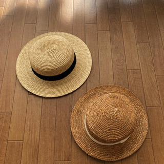 女性用  麦わら帽子  ２個