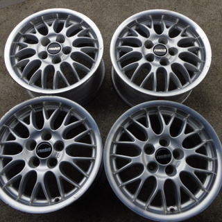 4本set 社外アルミ TARGA rondell 15×7J 100/5H +35 フォルクスワーゲン
