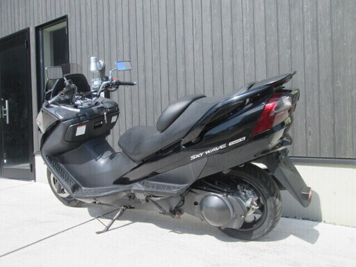 スカイウェイブ250S ETC付き セル1 快調です！CJ43 スズキ