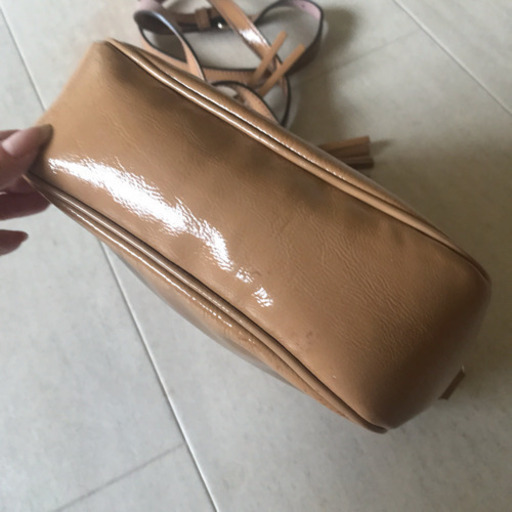 バッグ 良品◎グッチ◎ソーホーディスコバッグ◎パテント◎ショルダー 