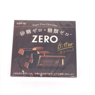 新品未開封♪ロッテ ZERO(ゼロ)チョコレート ビター 1箱5...