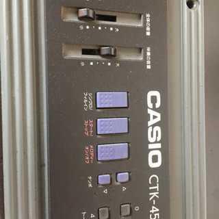 【差し上げます】CASIO　カシオ電子キーボード　CTK-450...